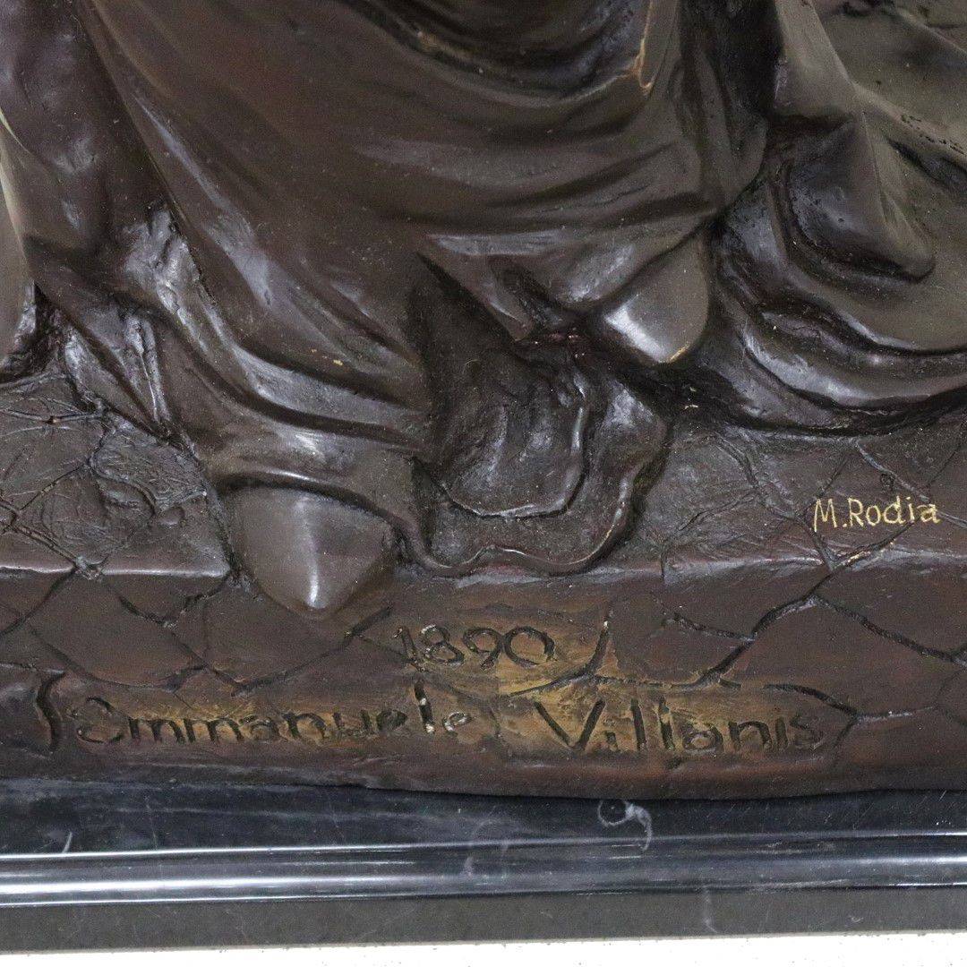 Antiqium Ürün  EMMANUEL VILLANIS BRONZ HEYKEL