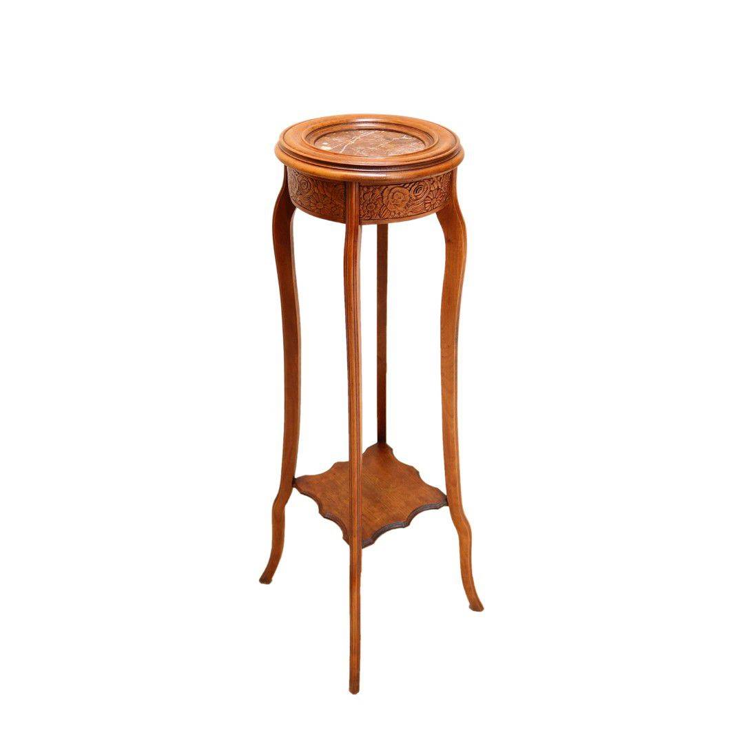 Antiqium Ürün  AHŞAP OYMA UZUN SEHPA