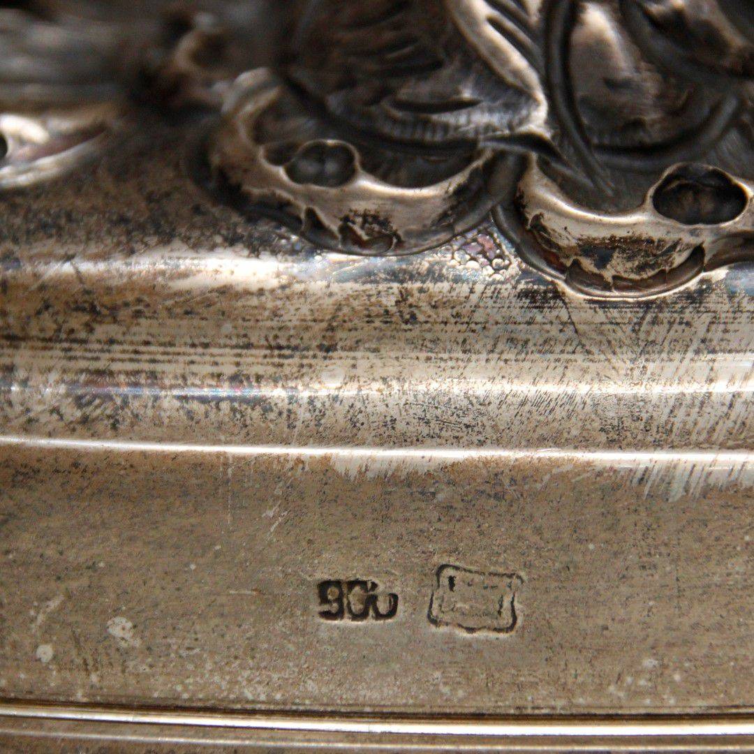 Antiqium Ürün  İKİZ GÜMÜŞ ŞAMDAN