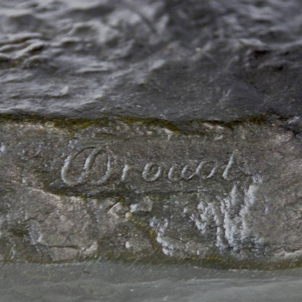 Antiqium Ürün  ADOUARD DROUOT BRONZ HEYKEL