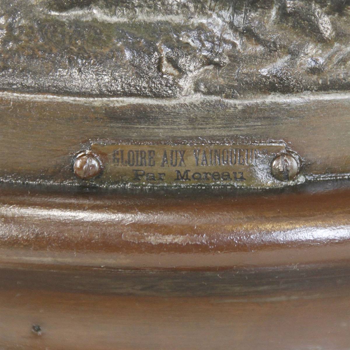 Antiqium Ürün  MOREAU İMZALI BRONZ HEYKEL