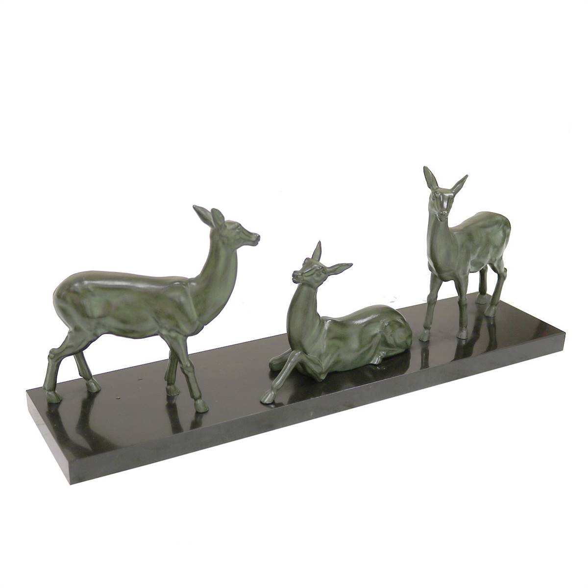 Antiqium Ürün  MERMER ZEMİNLİ, BRONZ HEYKEL