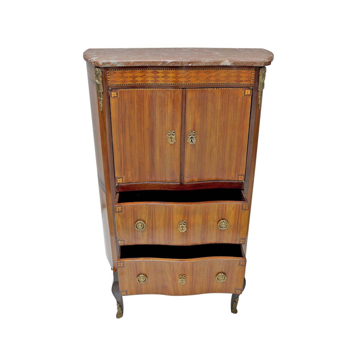 Antiqium Ürün  FRANSIZ PARKÜTERİLİ DOLAP