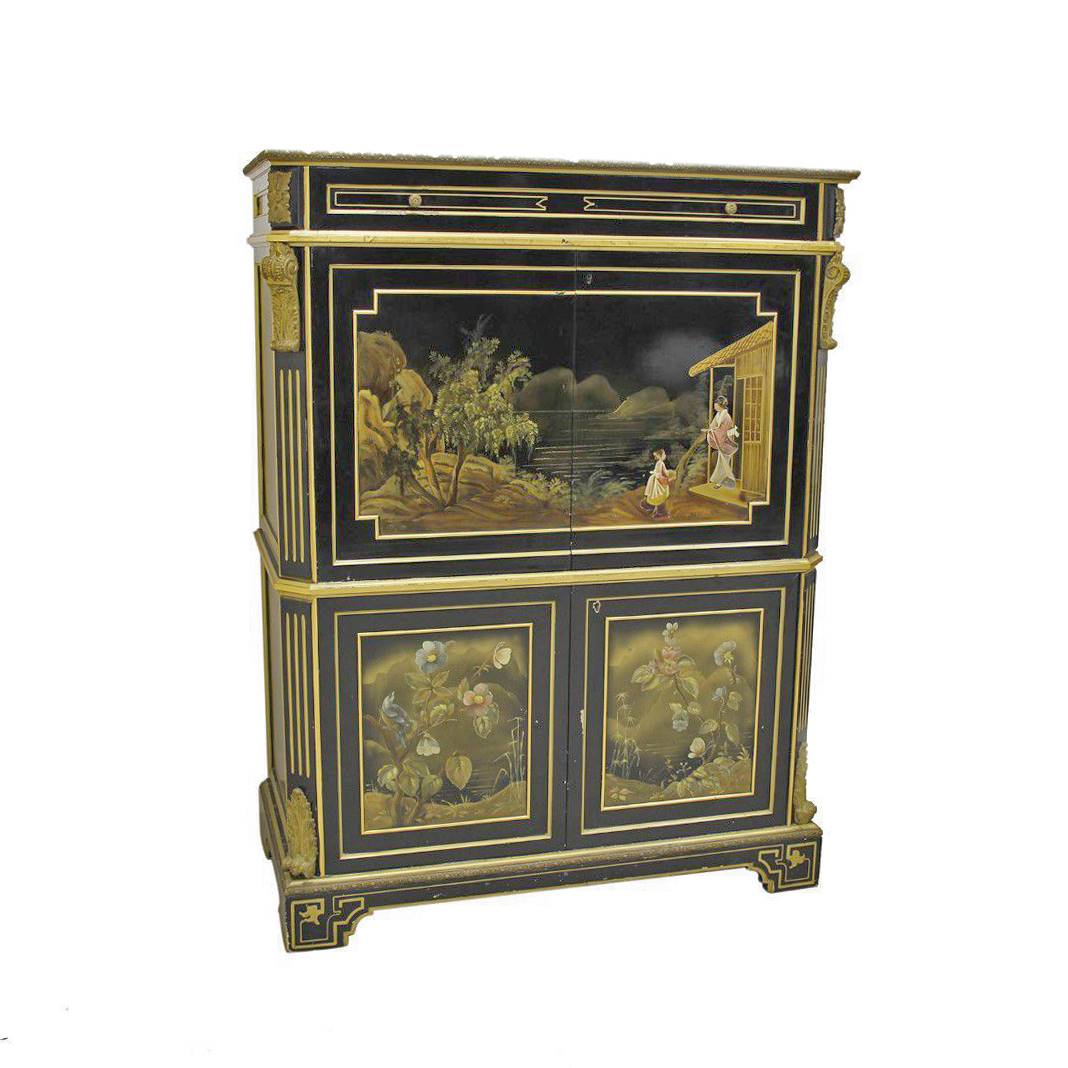 Antiqium Ürün  LOUIS XVI. RESİMLİ DOLAP