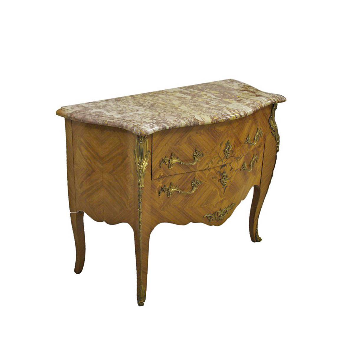 Antiqium Ürün  MARKÜTERİLİ ŞİFONYER