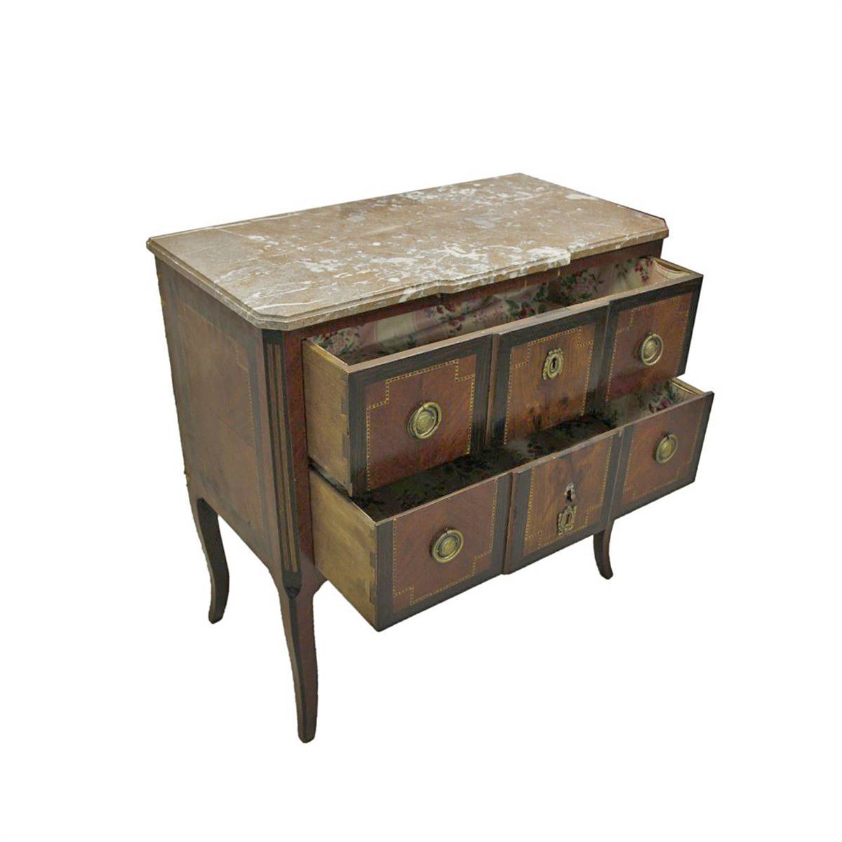 Antiqium Ürün  BRONZ DETAYLI MAUN ŞİFONYER