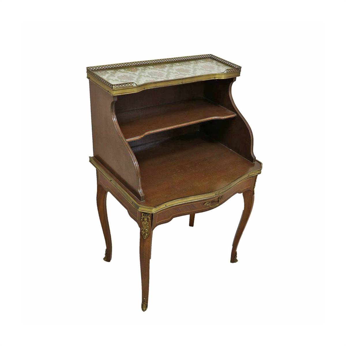 Antiqium Ürün  RAFLI VE ÇEKMECELİ TEK KOMODİN