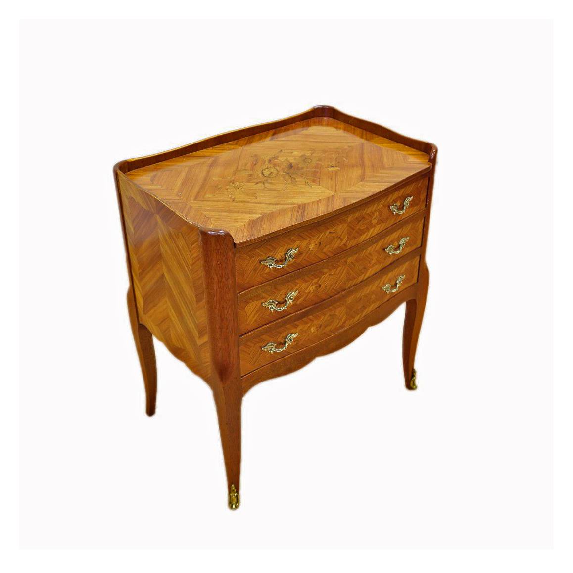 Antiqium Ürün  MARKÜTERİLİ MİNİ TEK KOMODİN