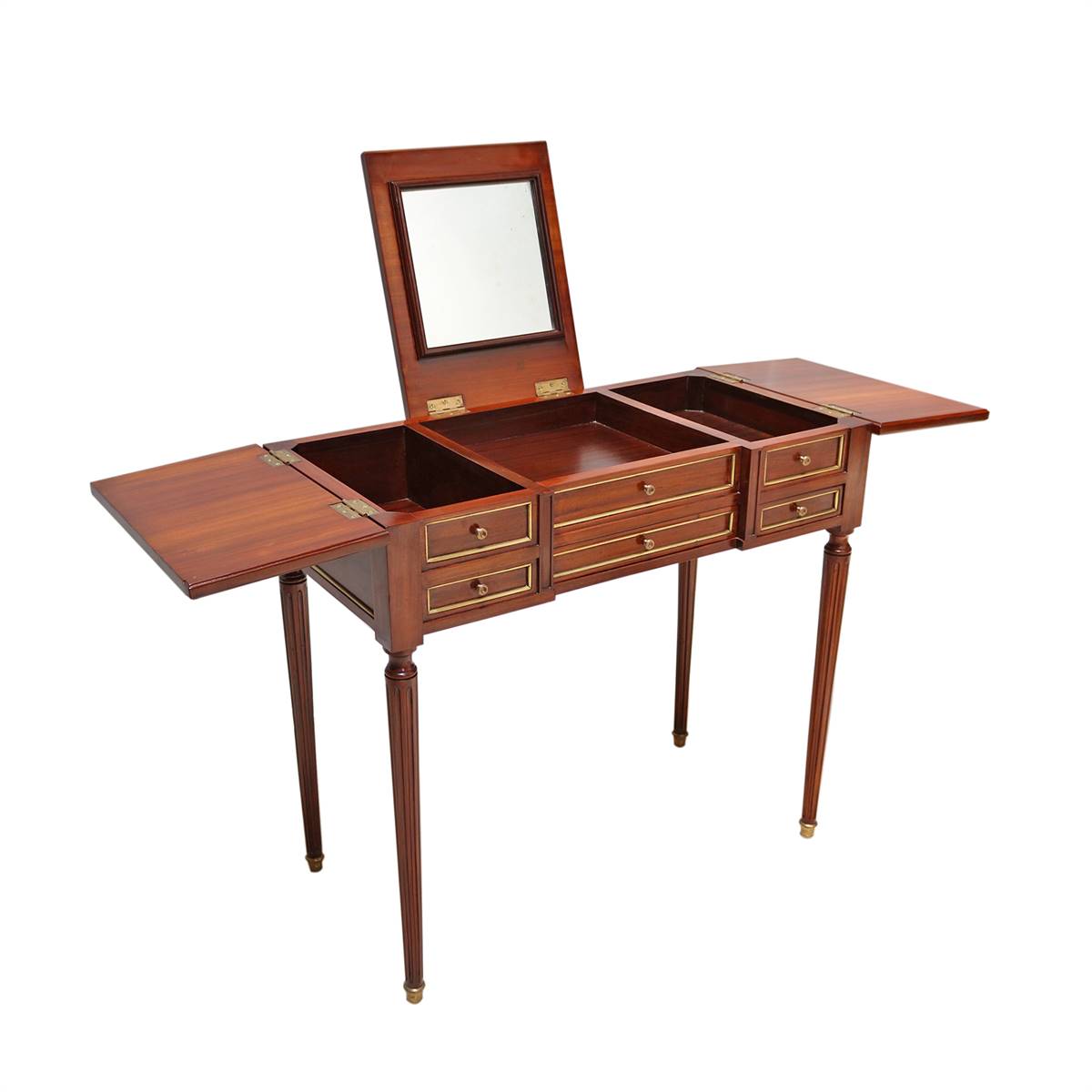 Antiqium Ürün  İNGİLİZ MAUN TUVALET MASASI