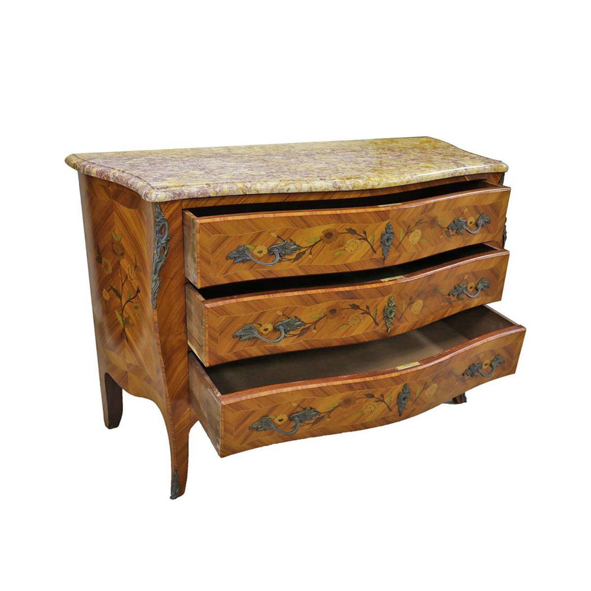 Antiqium Ürün  MARKÜTERİLİ LOUIS STİL ŞİFONYER