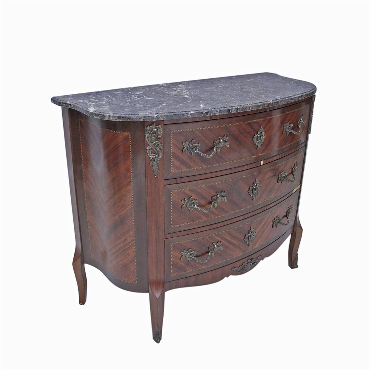 Antiqium Ürün  MERMER ZEMİNLİ MAUN ŞİFONYER