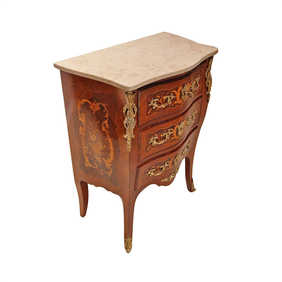 Antiqium Ürün  LOUIS STİL TEKLİ KOMODİN