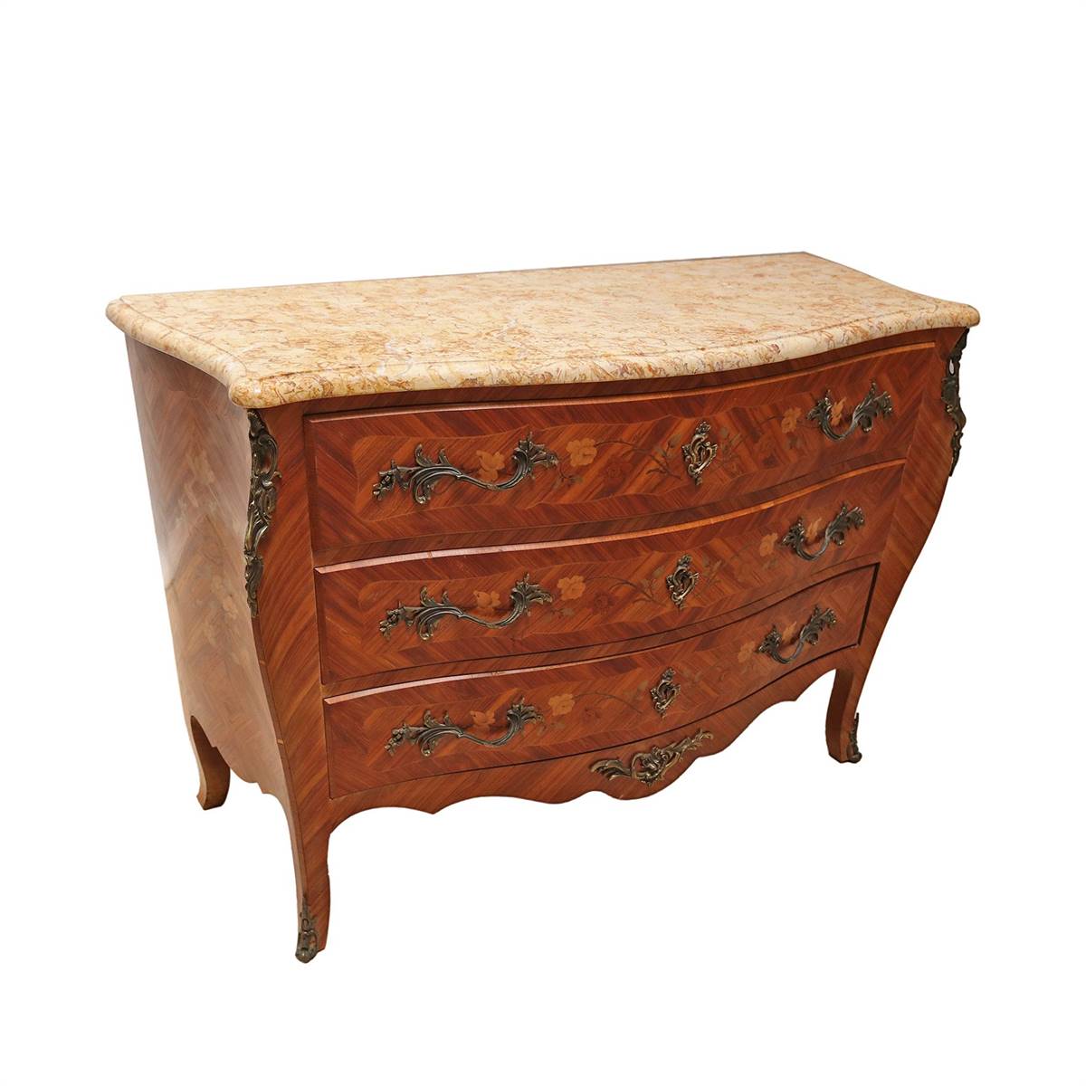 Antiqium Ürün  MARKÜTERİLİ ŞİFONYER