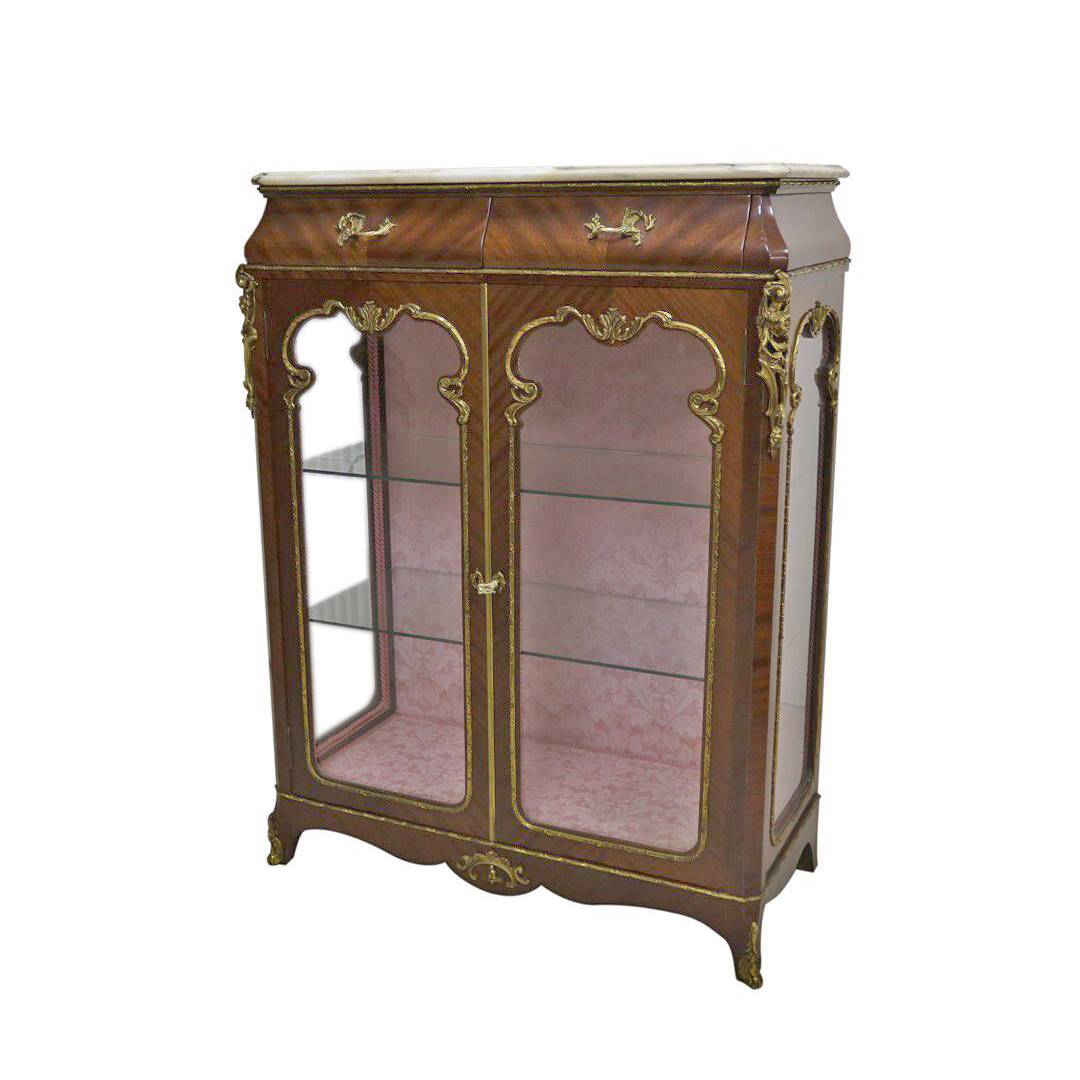 Antiqium Ürün  FRANSIZ MİNİ BOY CAM VİTRİN