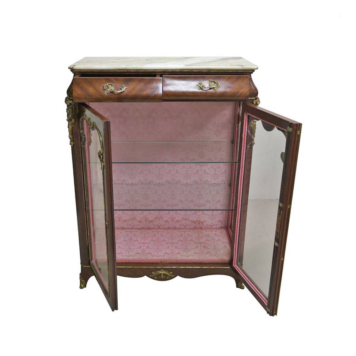 Antiqium Ürün  FRANSIZ MİNİ BOY CAM VİTRİN