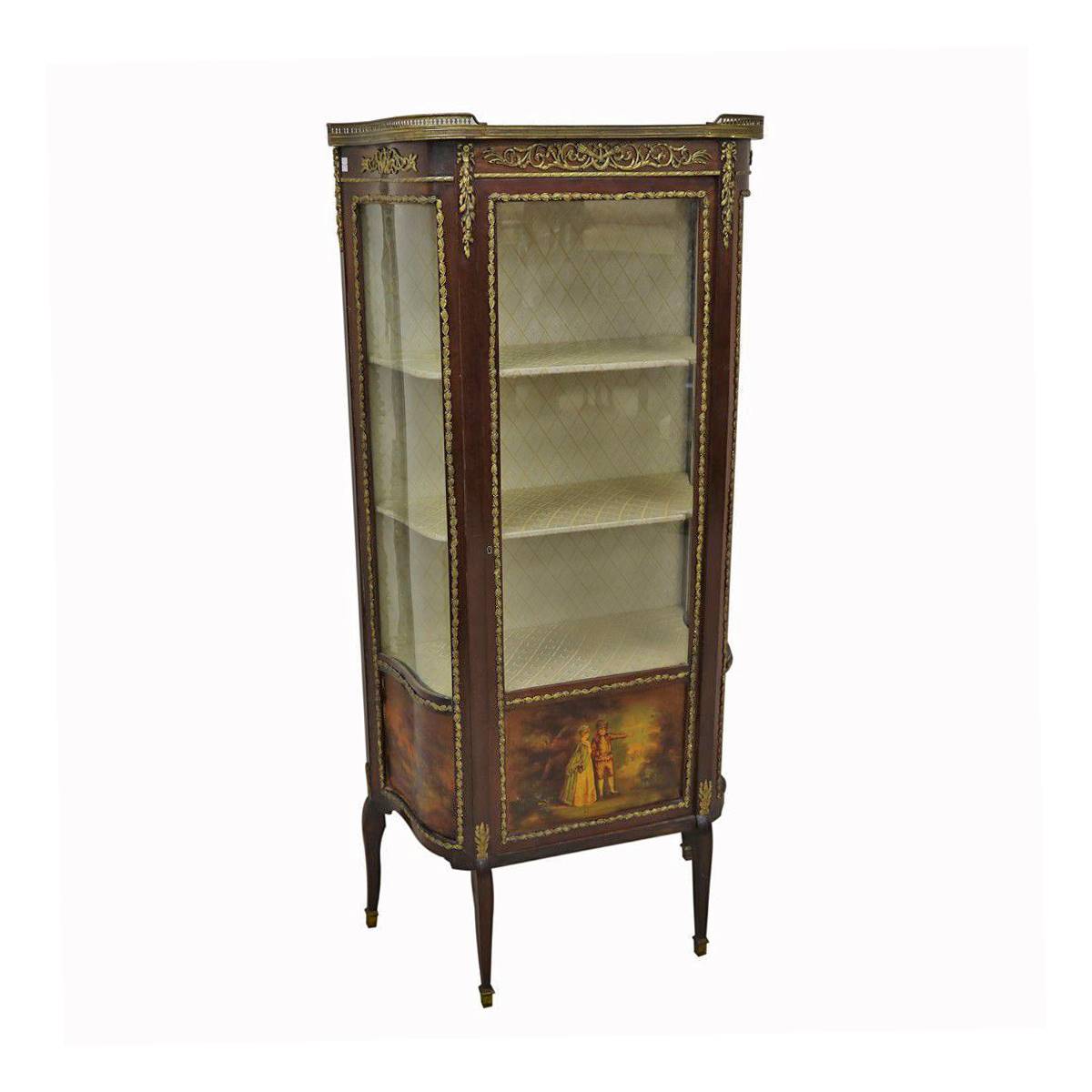 Antiqium Ürün  VERNIS MARTIN CAM VİTRİN