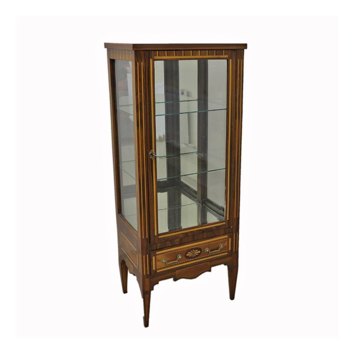 Antiqium Ürün  İNGİLİZ MAUN VİTRİN