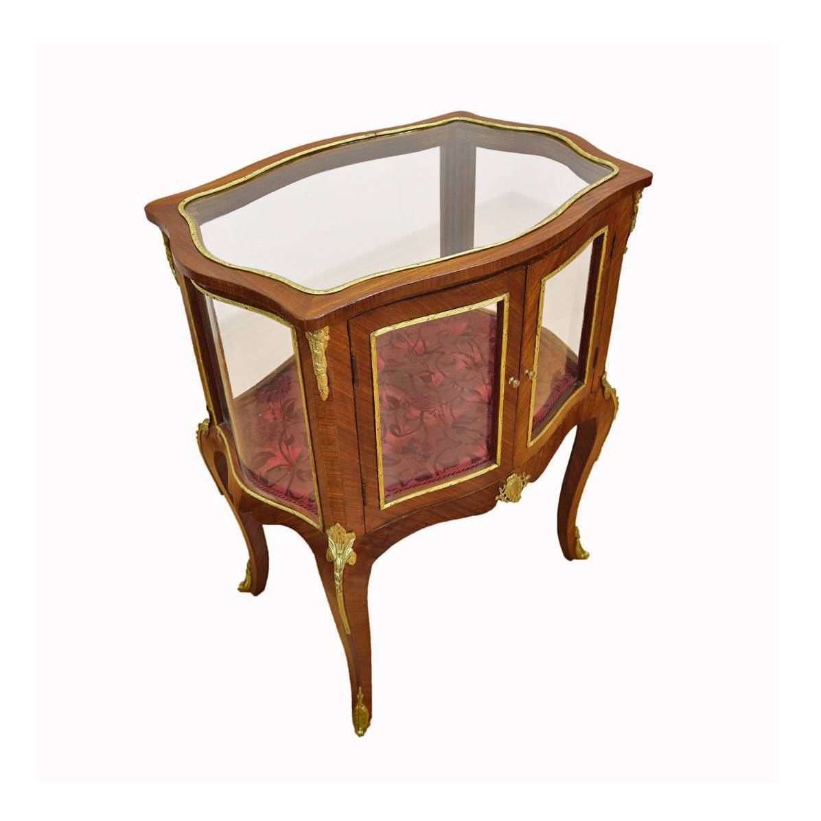 Antiqium Ürün  BRONZ DETAYLI  TEŞHİR SEHPASI