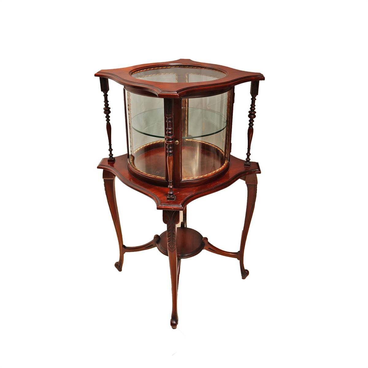 Antiqium Ürün  YUVARLAK FORMLU TEŞHİR VİTRİNİ