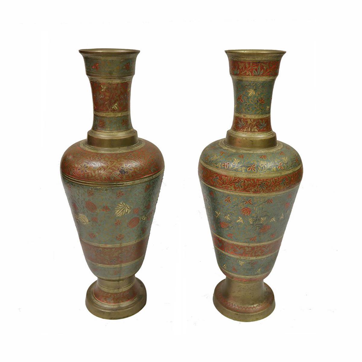 Antiqium Ürün  BRONZ İKİZ VAZO