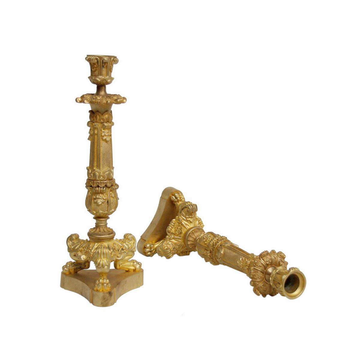 Antiqium Ürün  ALTIN VARAKLI BRONZ MUMLUK