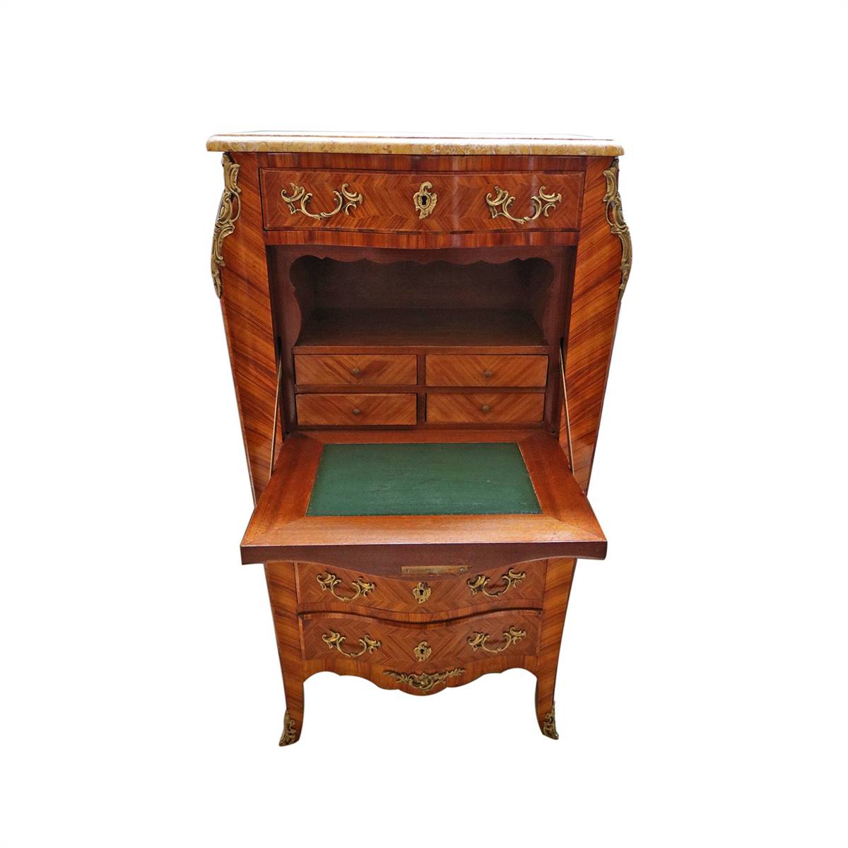 Antiqium Ürün  LOUIS XVI. STİL SEKRETERYALI DOLAP