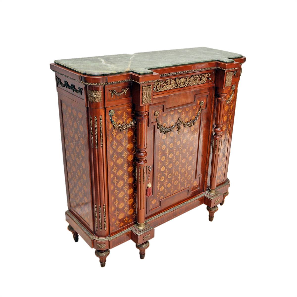 Antiqium Ürün  FRANSIZ KINGWOOD MARKÜTERİLİ DOLAP