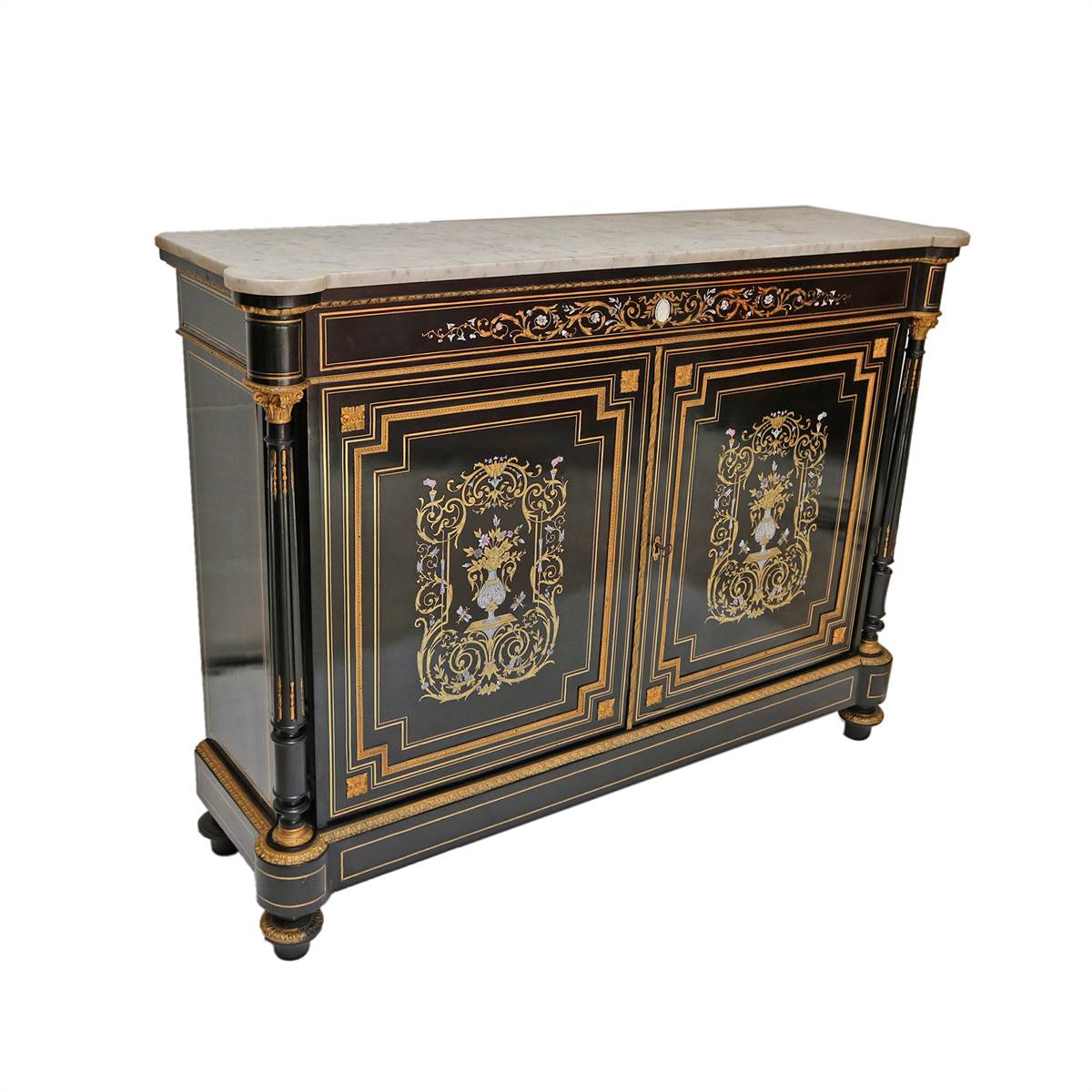 Antiqium Ürün  FRANSIZ BOULLE  DOLAP