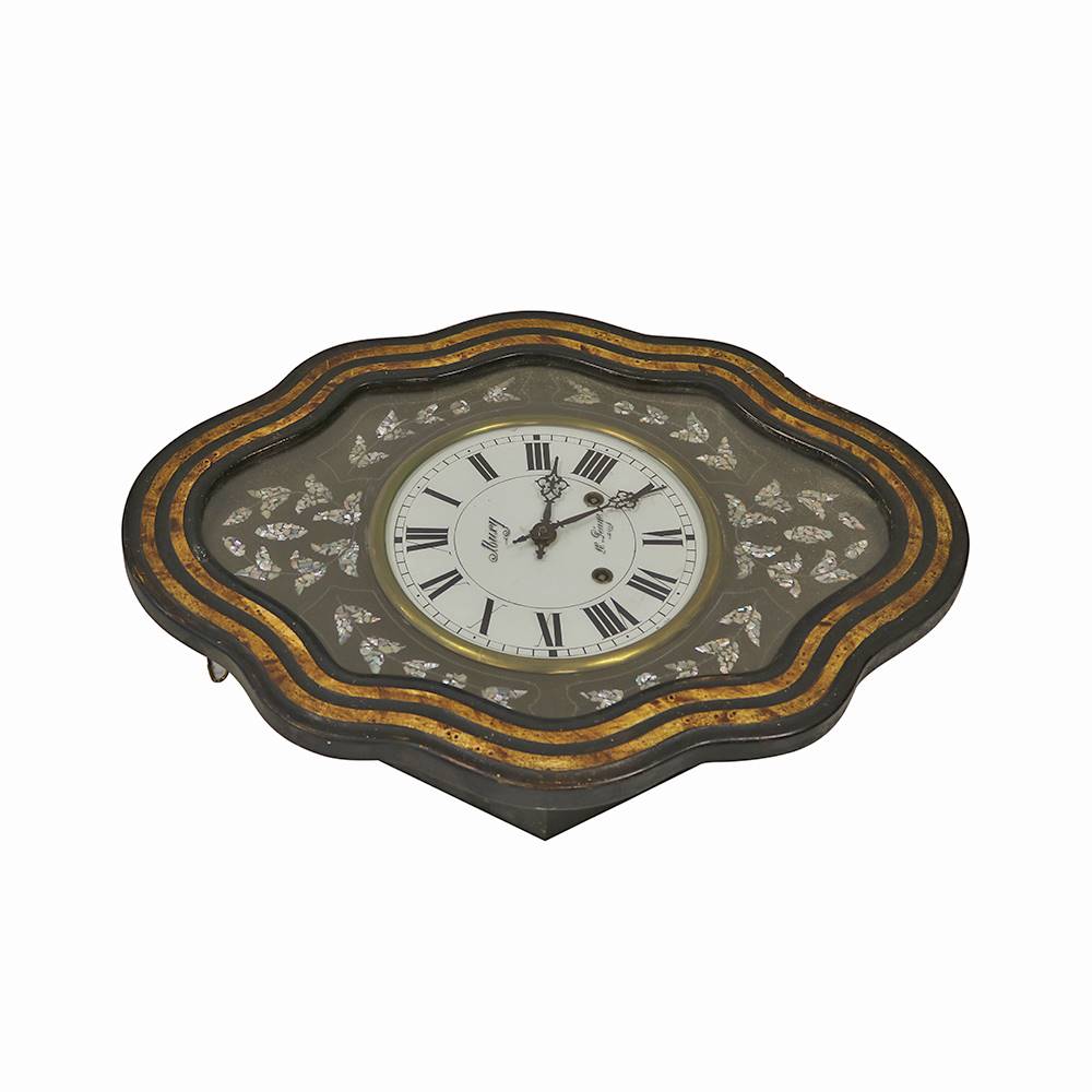 Antiqium Ürün  SEDEFLİ DUVAR SAATİ