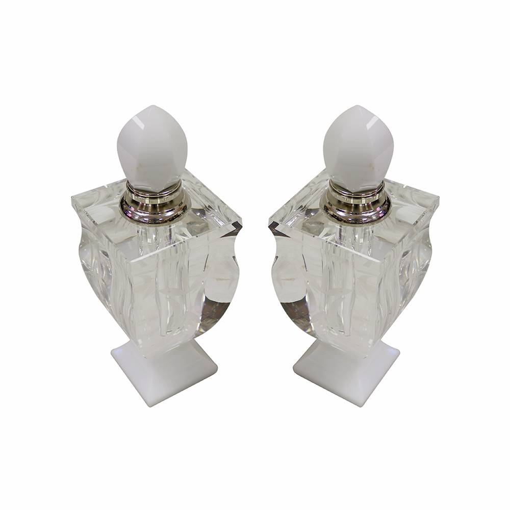 Antiqium Ürün  KRİSTAL ÇİFT PARFÜM ŞİŞESİ