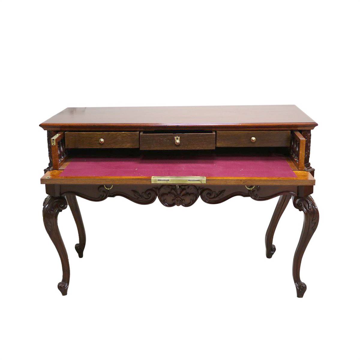 Antiqium Ürün  20. YÜZYIL VICTORIAN MAUN ÇALIŞMA MASASI