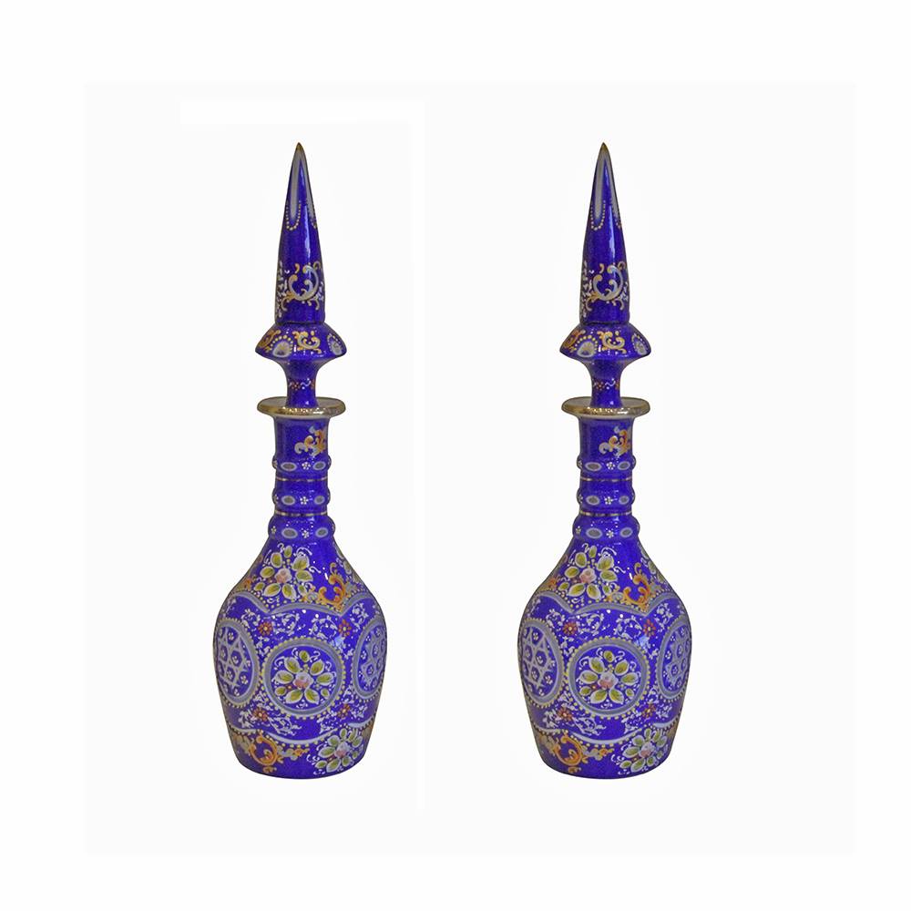 Antiqium Ürün  BOHEMIA 4'LÜ TAKIM GAZ LAMBASI VE OBJE