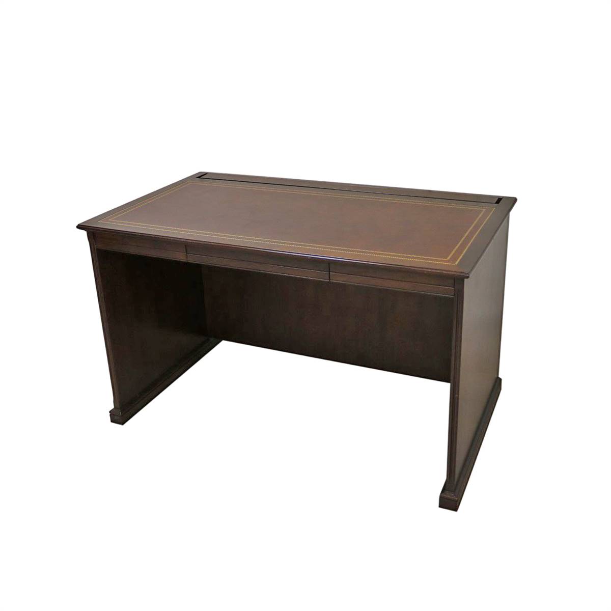 Antiqium Ürün  FRANSIZ DERİ ZEMİNLİ ÇALIŞMA MASASI