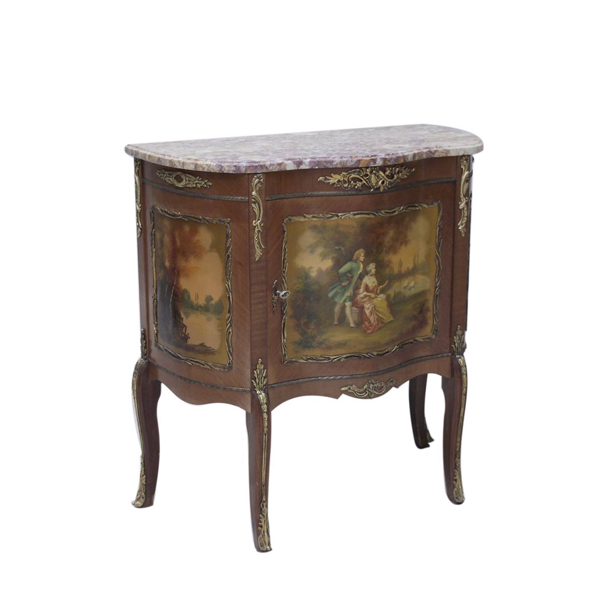 Antiqium Ürün  FRANSIZ SANATÇI HAMEAU İMZALI DOLAP